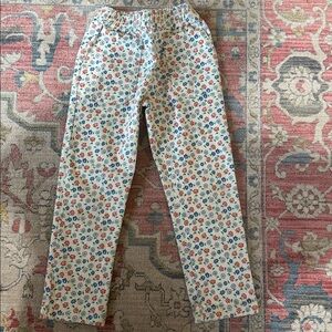 Mini Boden Pull-On Pants 6-7 girls
Vanilla White Vintage Daisy
